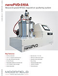 Moorfield Nanotechnology nanoPVD-S10A Brochure