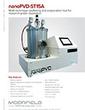 Moorfield Nanotechnology nanoPVD-ST15A Brochure