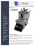 Mutech Microsystems μAligner Brochure